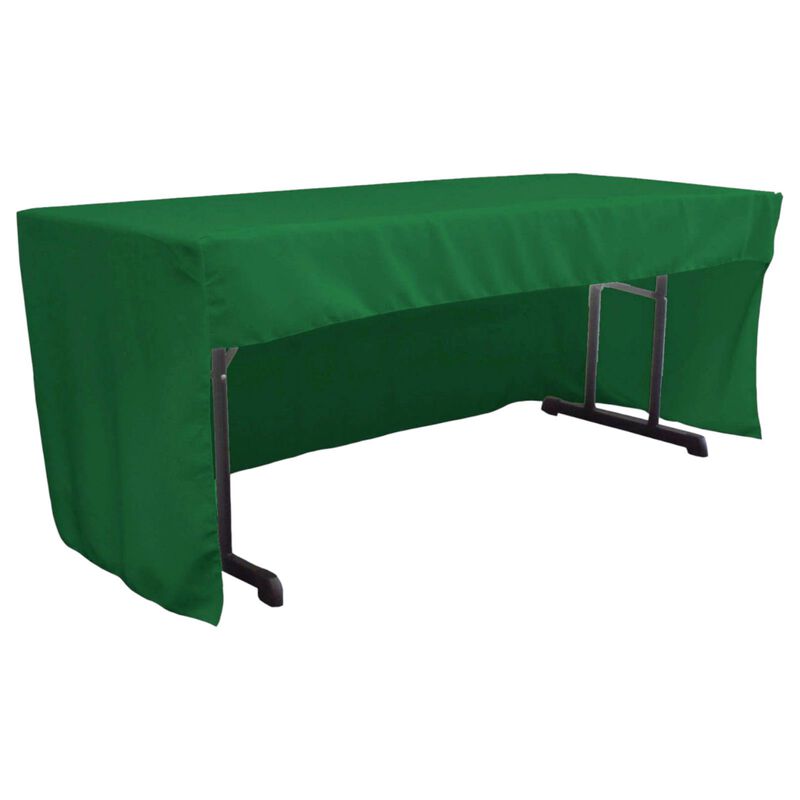 Polyester Poplin Open Back Tablecloth 72x30x30 Inch for Display Tables image number 0