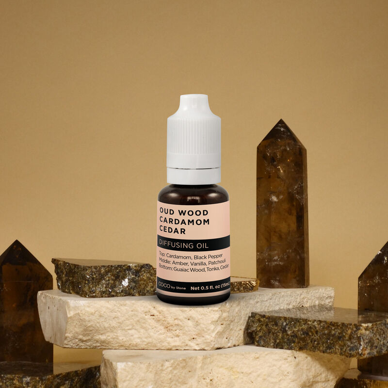 Diffusing Oil - Oudwood, Cardamom, Cedar