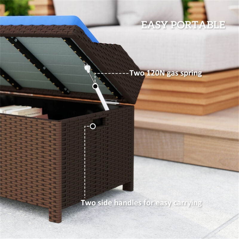 Multi-Purpose Patio Storage Bench &ndash; Perfect for Outdoor Storage image number 4