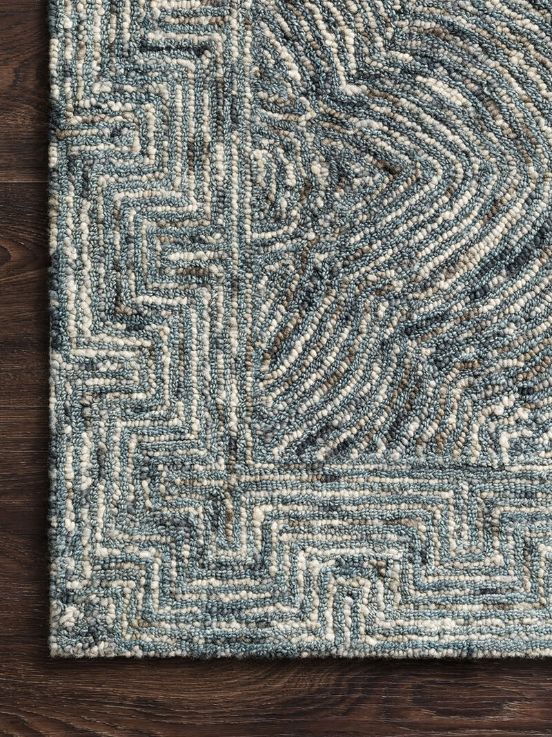 Ziva ZV04 Denim 3'6" x 5'6" Rug