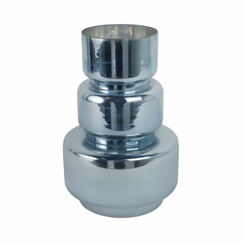 12" Stacked Cylinder Vase image number 0
