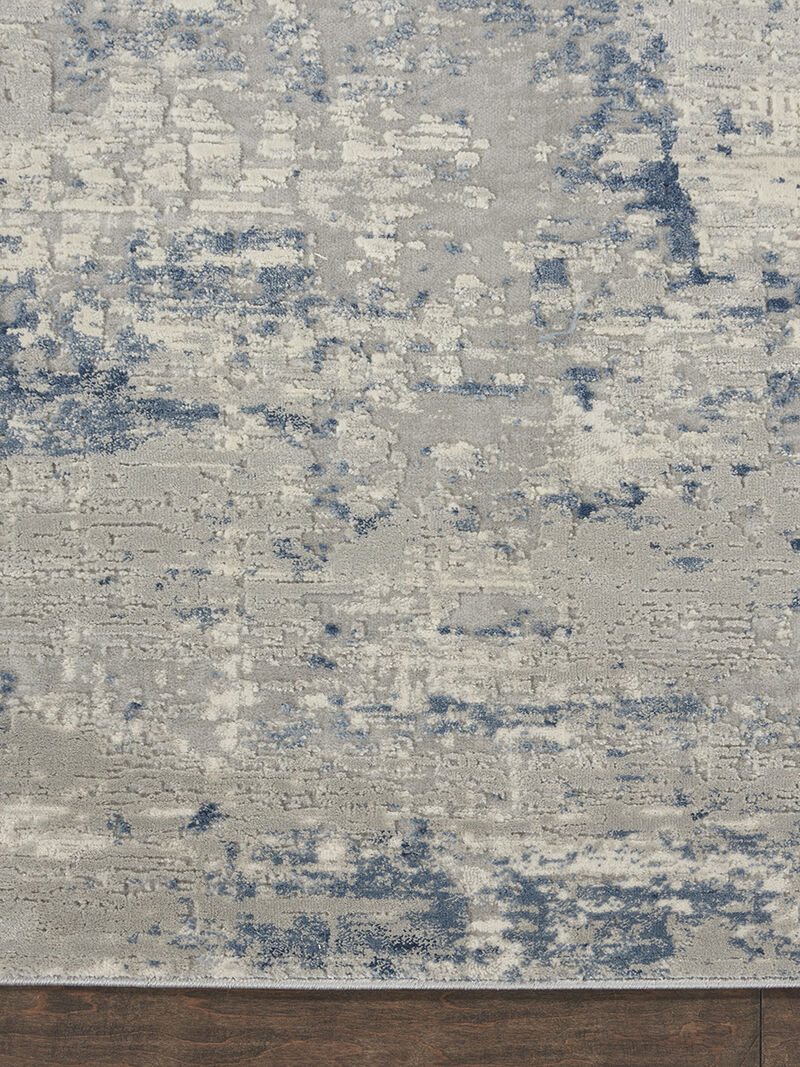 Rustic Textures RUS10 Ivory/Blue 9'3" x 12'9" Rug image number 2