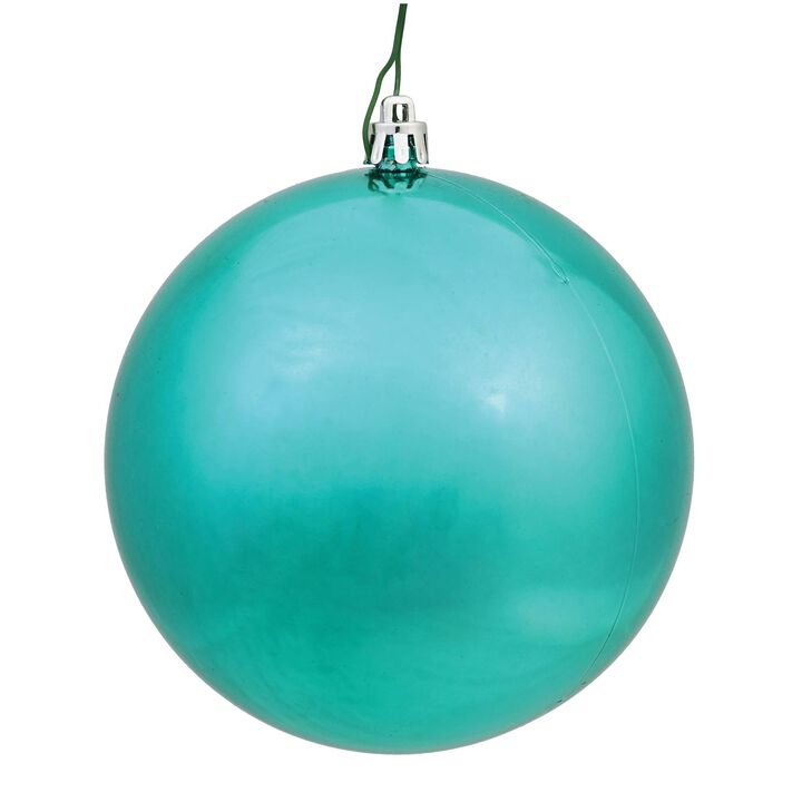 Vickerman Teal Shiny Ball UV Drilled Cap -