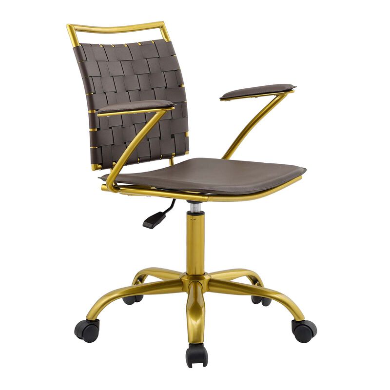 Modway Furniture - Fuse Faux Leather Office Chair image number 0