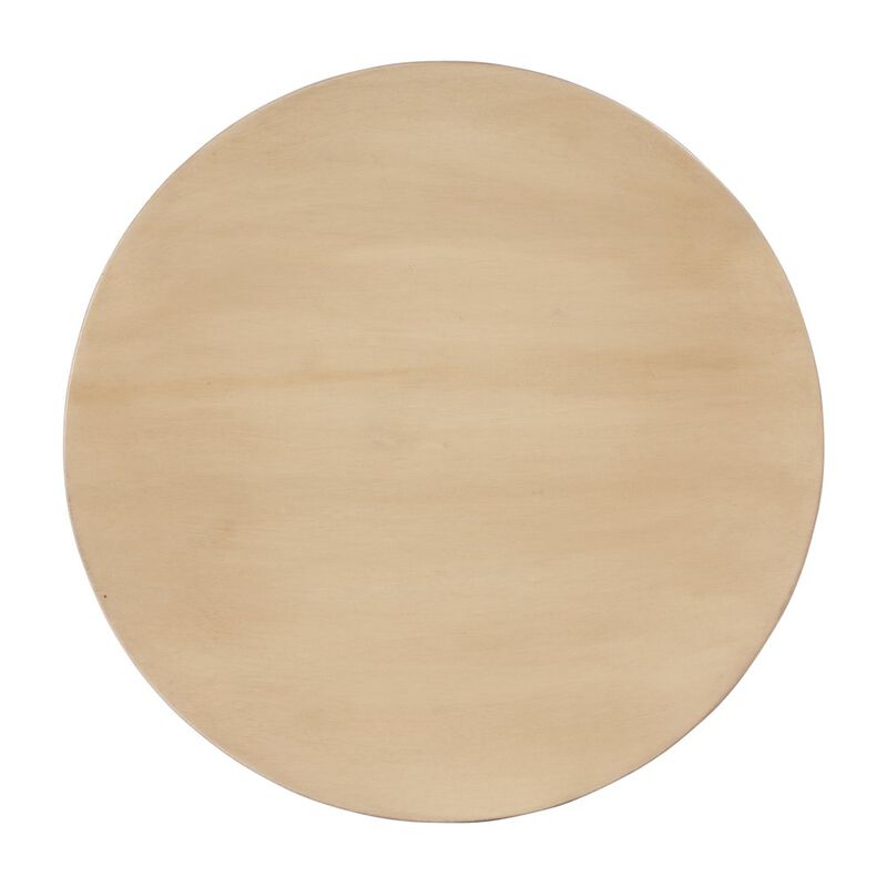 Butler Specialty Hayes 13 in. W Round Solid Wood Side Table, Brown