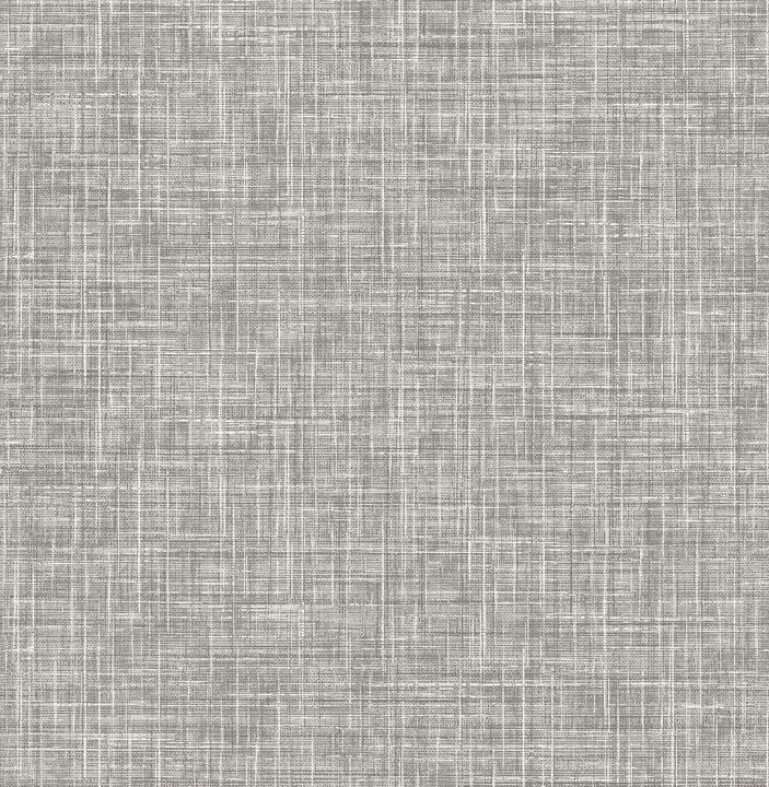 Emerson Grey Linen Wallpaper