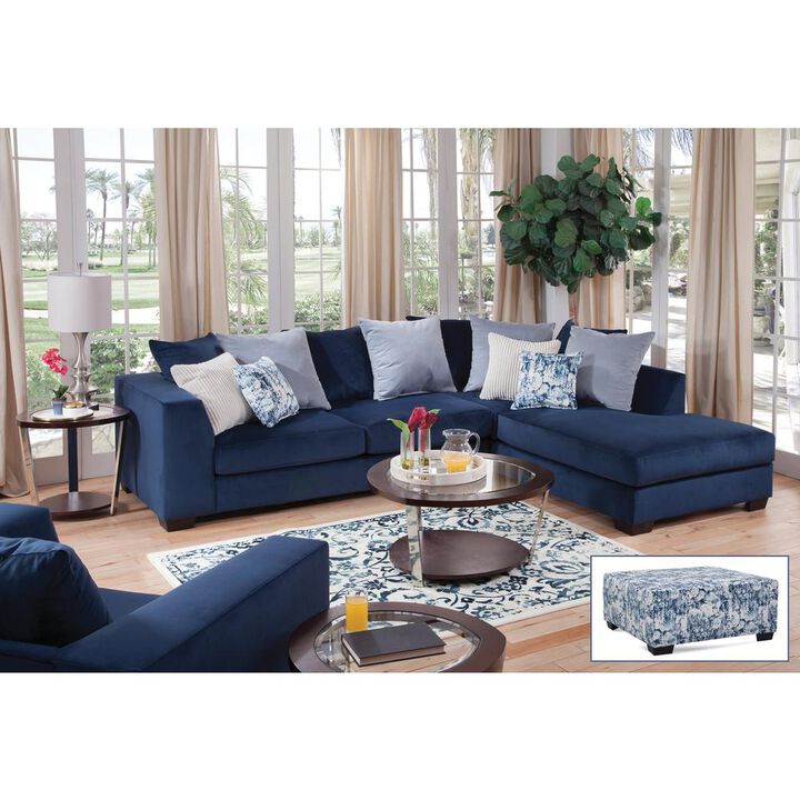 American Furniture Classics American Furniture L Shaped Sectional Sofa with 8 Back Pillows and 4 Accent Pillows