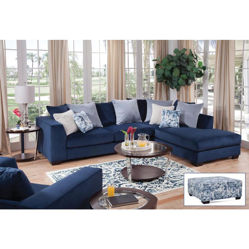 American Furniture Classics American Furniture L Shaped Sectional Sofa with 8 Back Pillows and 4 Accent Pillows