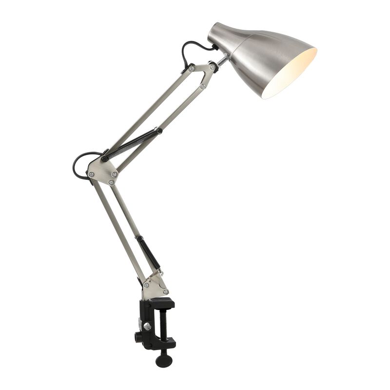 Odile Classic Industrial Adjustable Articulated Clamp On LED Task Lamp