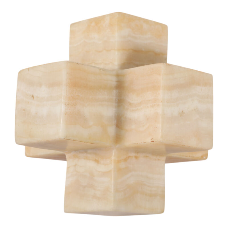 4" Onyx Marble Jack, Ivory image number 5