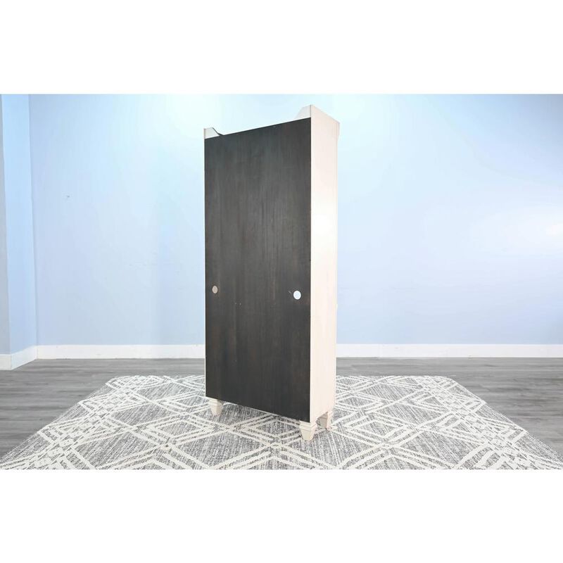 Sunny Designs white Two-Tone Wood Bookcase