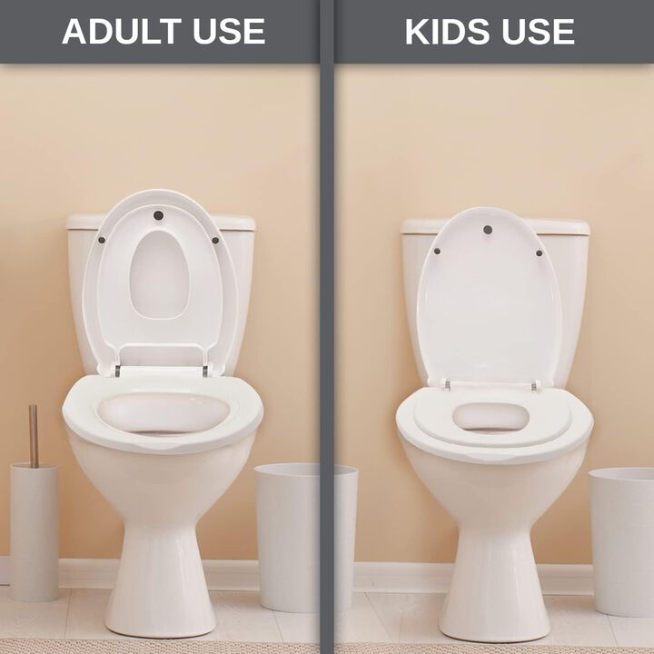 UMIEN |Magnetic Potty Training Toilet Seat With Toddler Seat