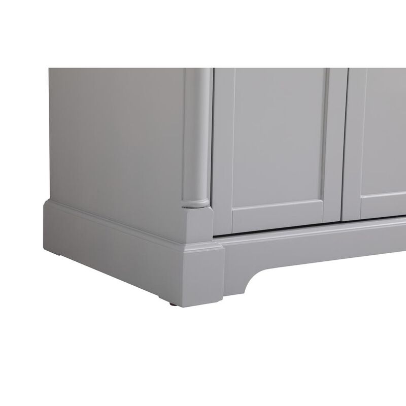 Elegant Kitchen and Bath 42 inch Single bathroom vanity in  Grey