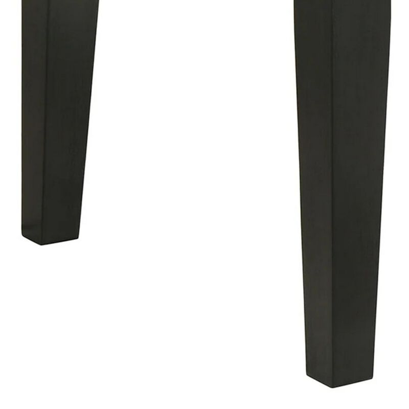 Woodlands 64-82 Inch Dining Table, Extendable, Rectangular Top, Brown