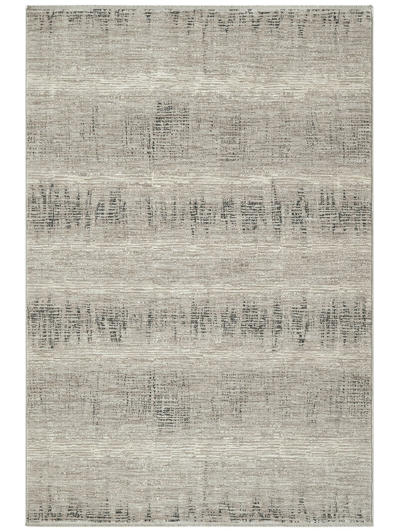 CK079 Notes NOT06 Ivory/Charcoal 3'11" x 5'11" Rug