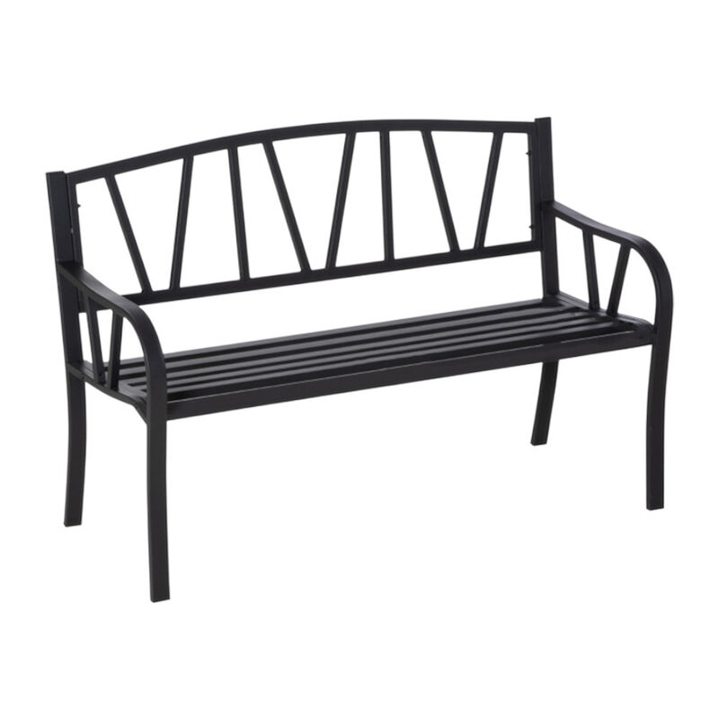 Weather-Resistant Outdoor Bench, Decorative and Functional Seating for Garden or Patio image number 0