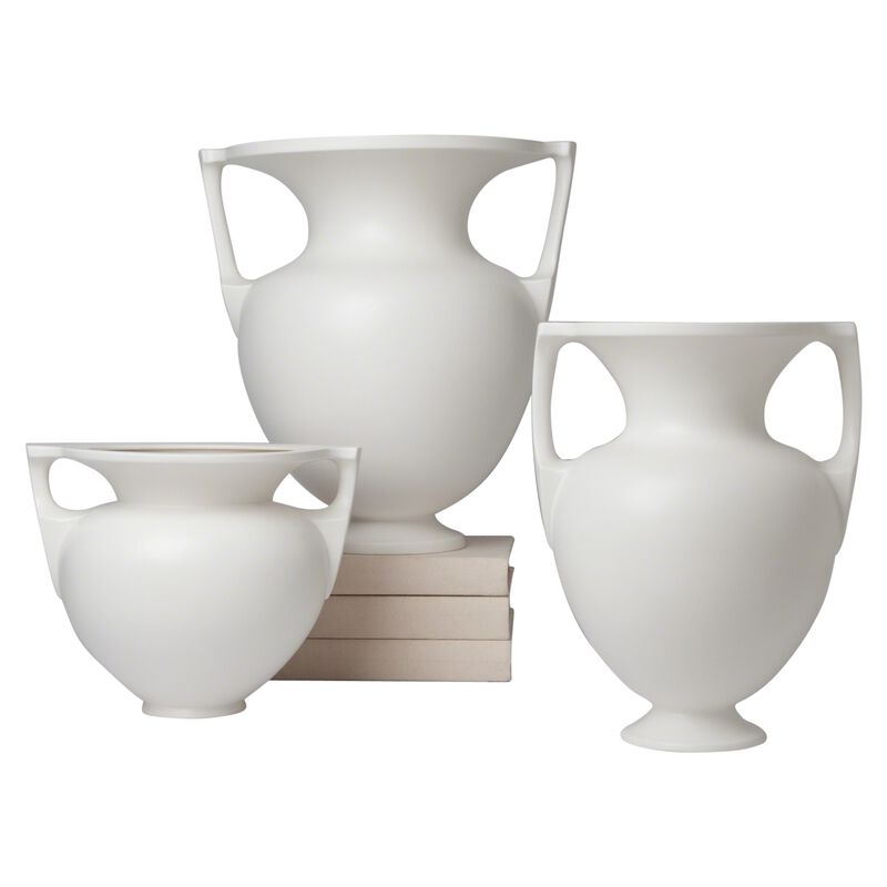 Grecian Amphora White
