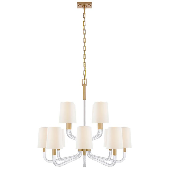 Reagan Med 2 Tier Chandelier