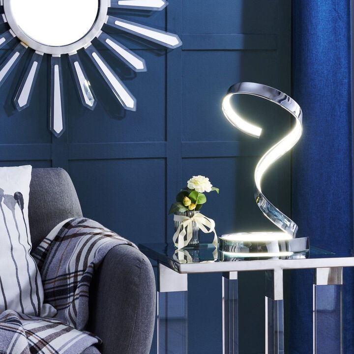 Hamburg Table Lamp Black Metal Dimmable Integrated LED