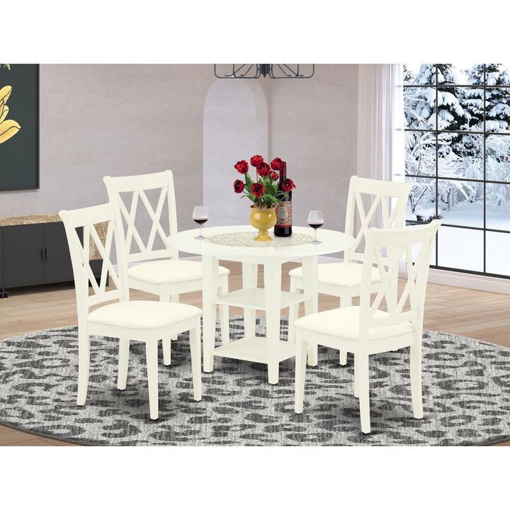 Dining Room Set Linen White