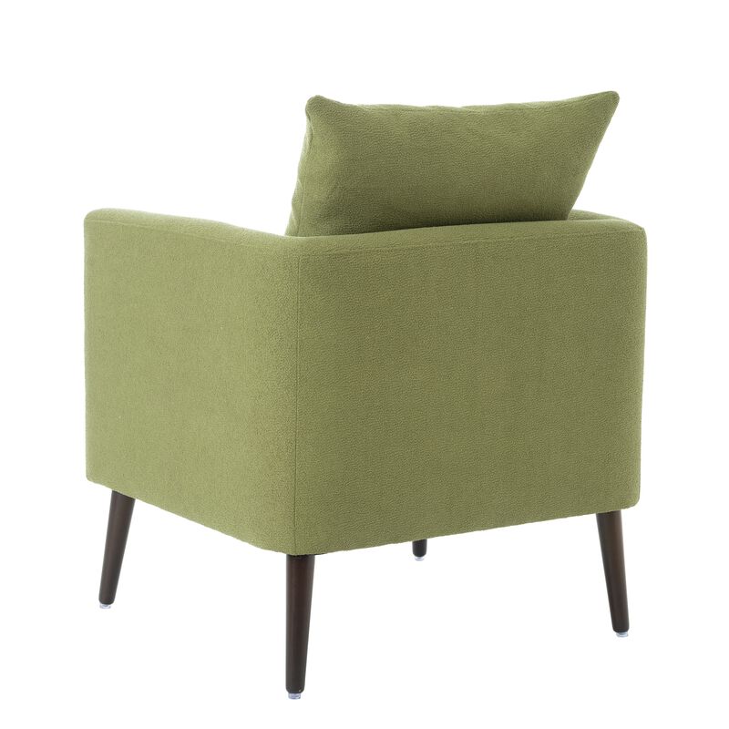 Merax Fabric Armchair Club Accent Chair for Living Room