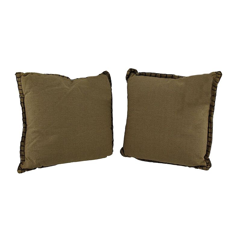 Prancer And Snowflakes Decorative Throw Pillow Set image number 2