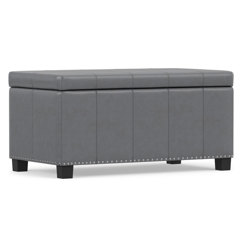 Amelia Storage Ottoman Bench image number 7