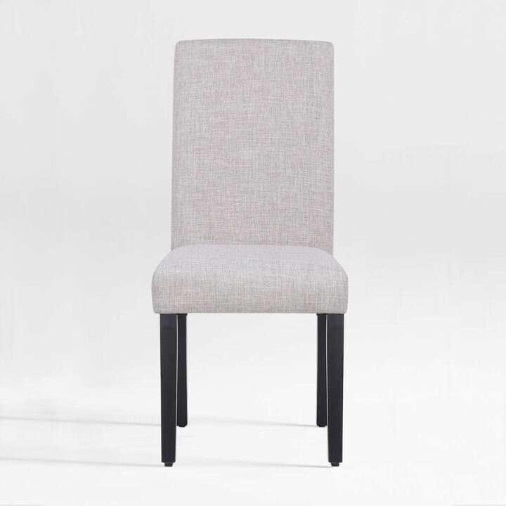 WestinTrends Upholstered Linen Fabric Dining Chair