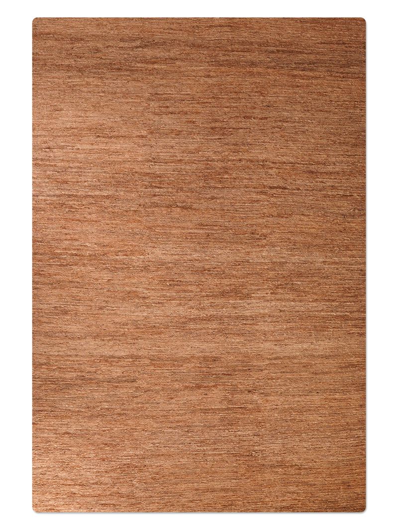 HAND KNOTTED SUMAK JUTE ECO-FRIENDLY AREA RUGS  - Solid Plain Pattern, High Pile, Natural Fiber, Outdoor Indoor Handmade Area Rugs for Living Room, Bed Room (J00064) image number 1