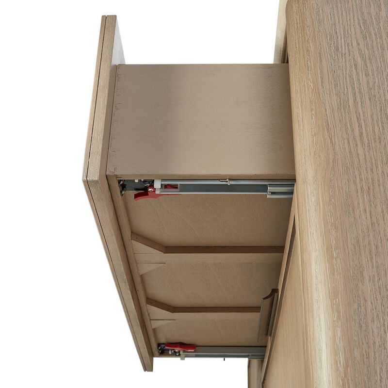 Transitional Elements Dresser - Oak Veneer Drawer Fronts - Toffee image number 4