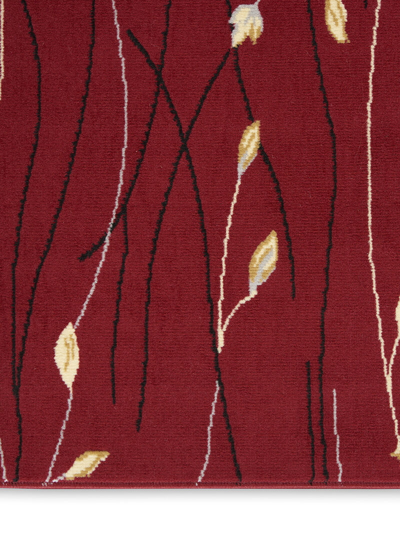 Grafix GRF15 Red 2' x 4' Rug