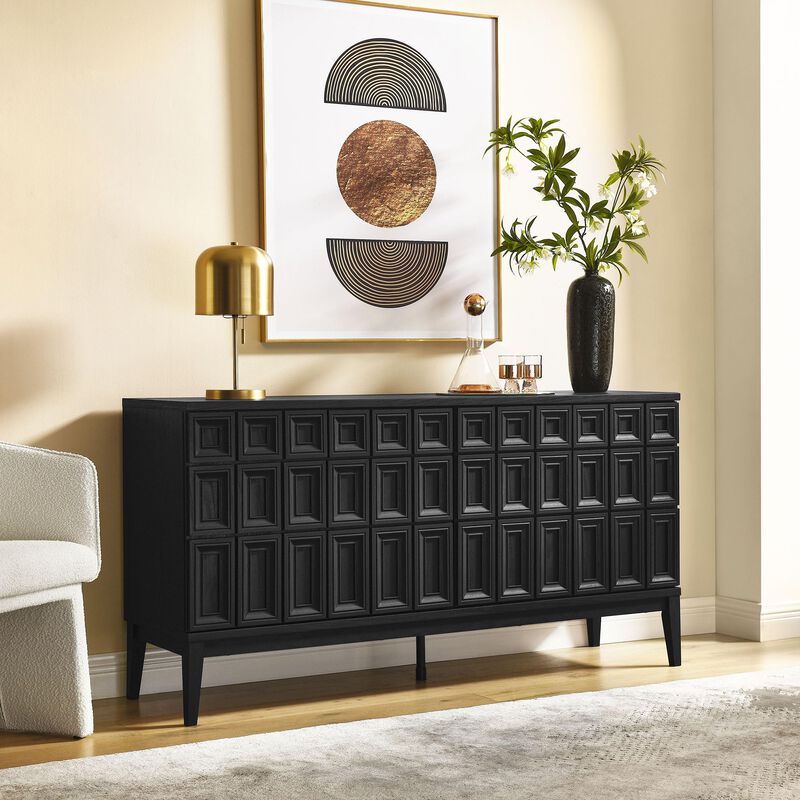 Samos 62" Retro Modern Sideboard image number 4