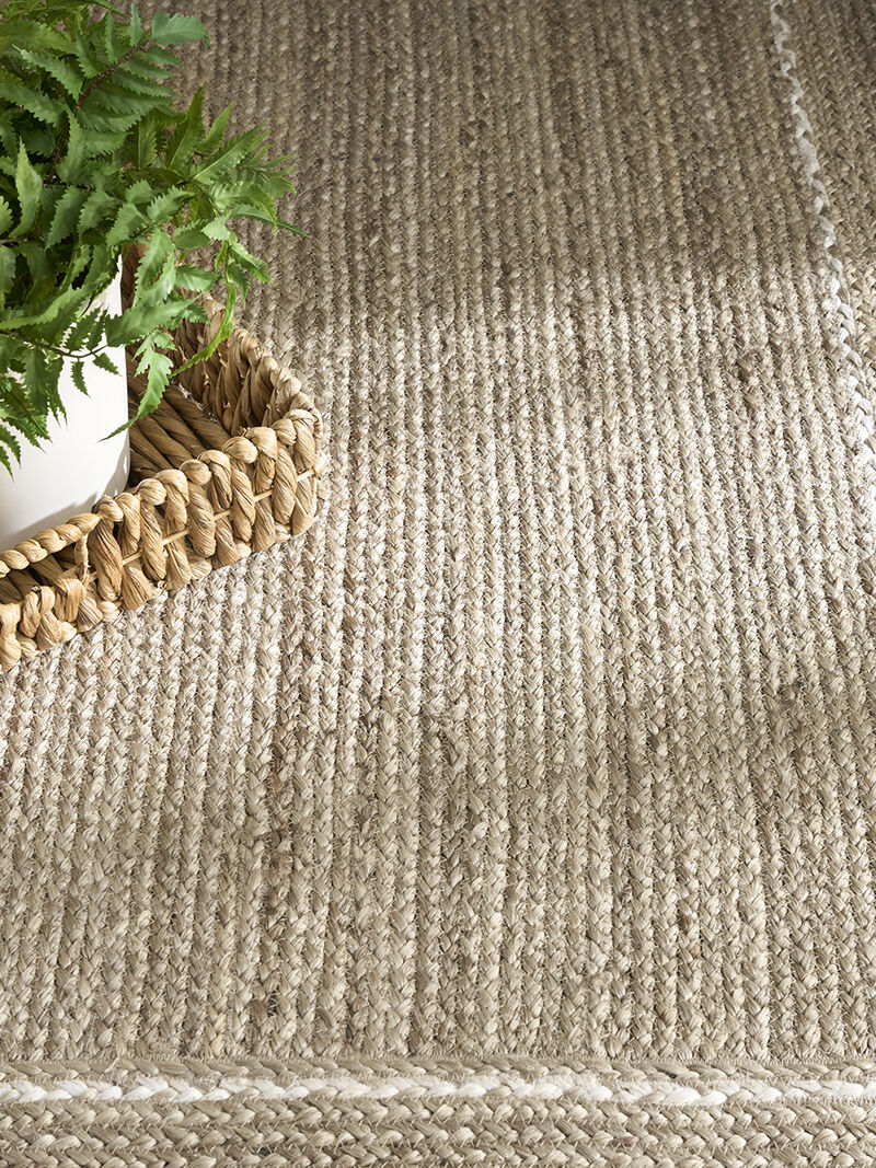 Terrazzo Jute TRJ01 Natural/Gray 6' x 9' Rug