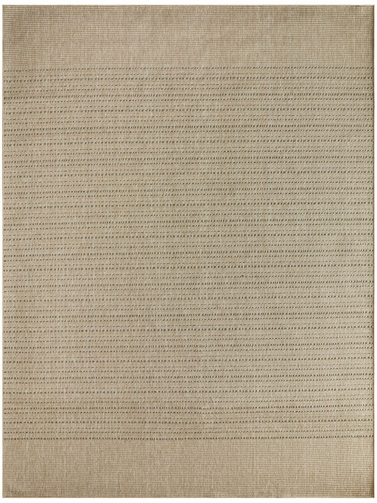 Tulum TLM01 Taupe 6' x 9' Rug