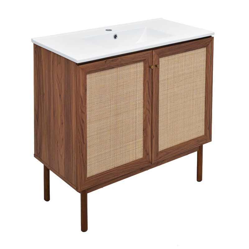 Classe 36" Freestanding Bathroom Vanity with Sink Top image number 7