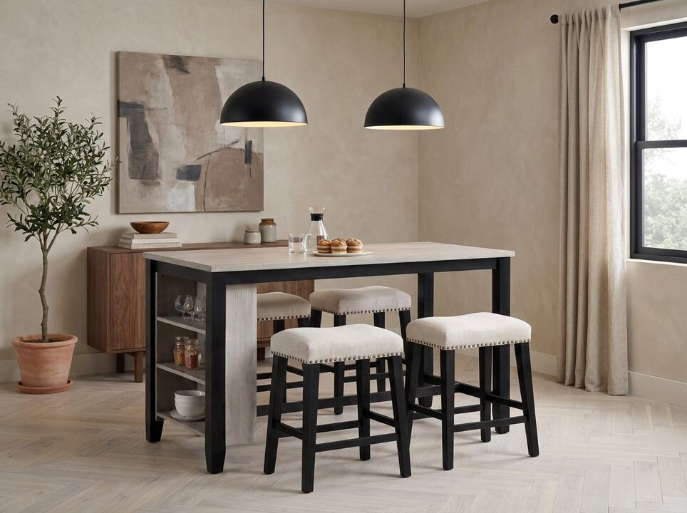 Danner 5-Piece Counter Dining Set