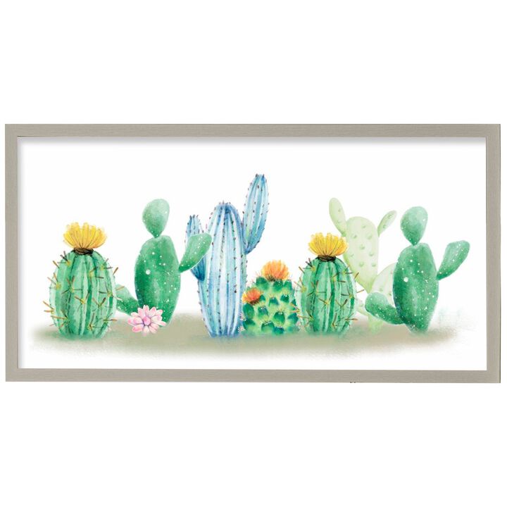 Cactus Dreaming Framed Print