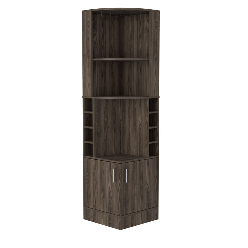 Bar Cabinet Papprika, Living Room, Dark Walnut