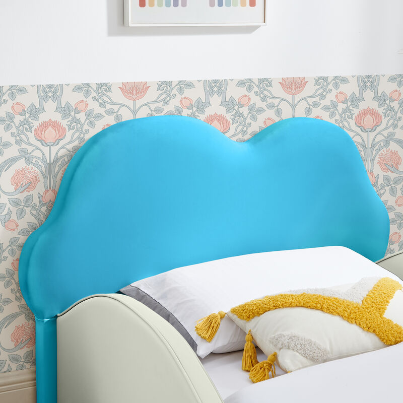 Jukseb Cloud-Shaped  Toddler Bed image number 4
