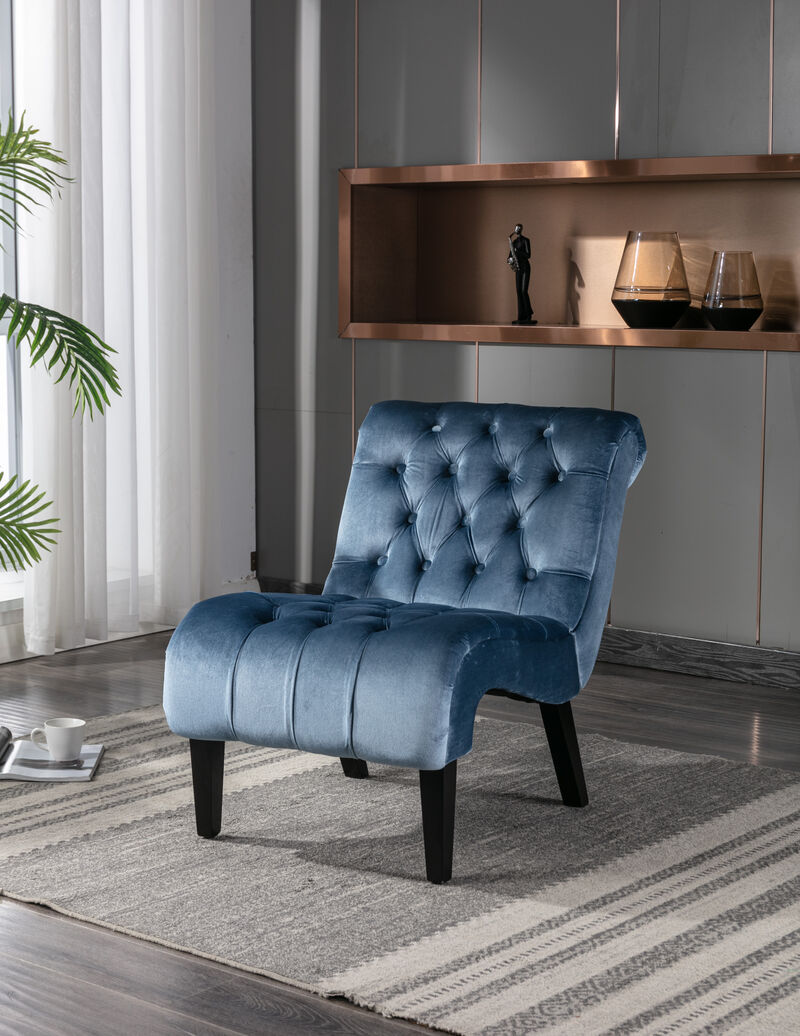 Mulpgo Velvet Accent Chair image number 1