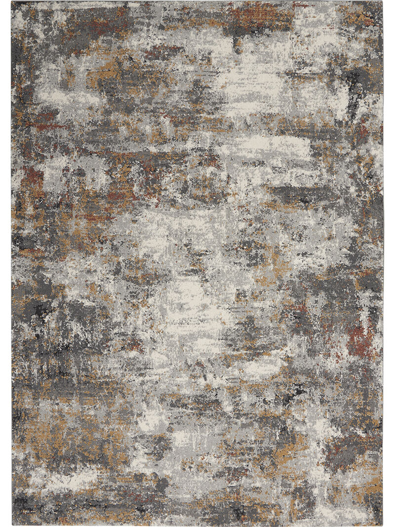 Tangra TNR03 Gray/Multicolor 4' x 6' Rug