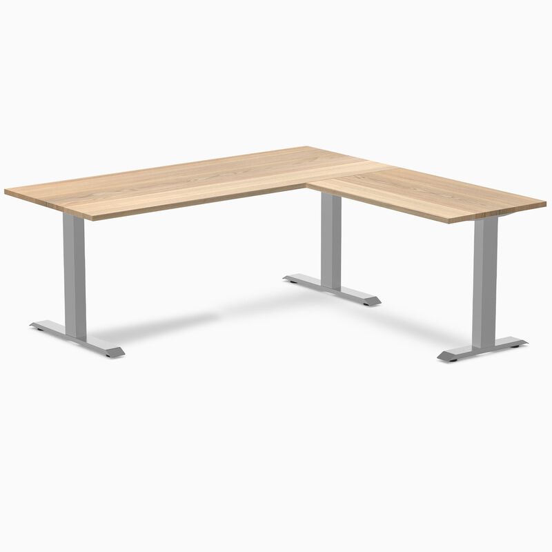 Desky Zero Hardwood L-Shape Office Desk image number 0