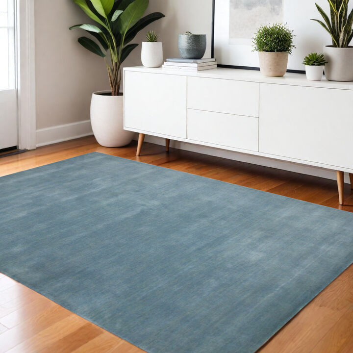 HomeRoots Wool Hand Woven Area Rug