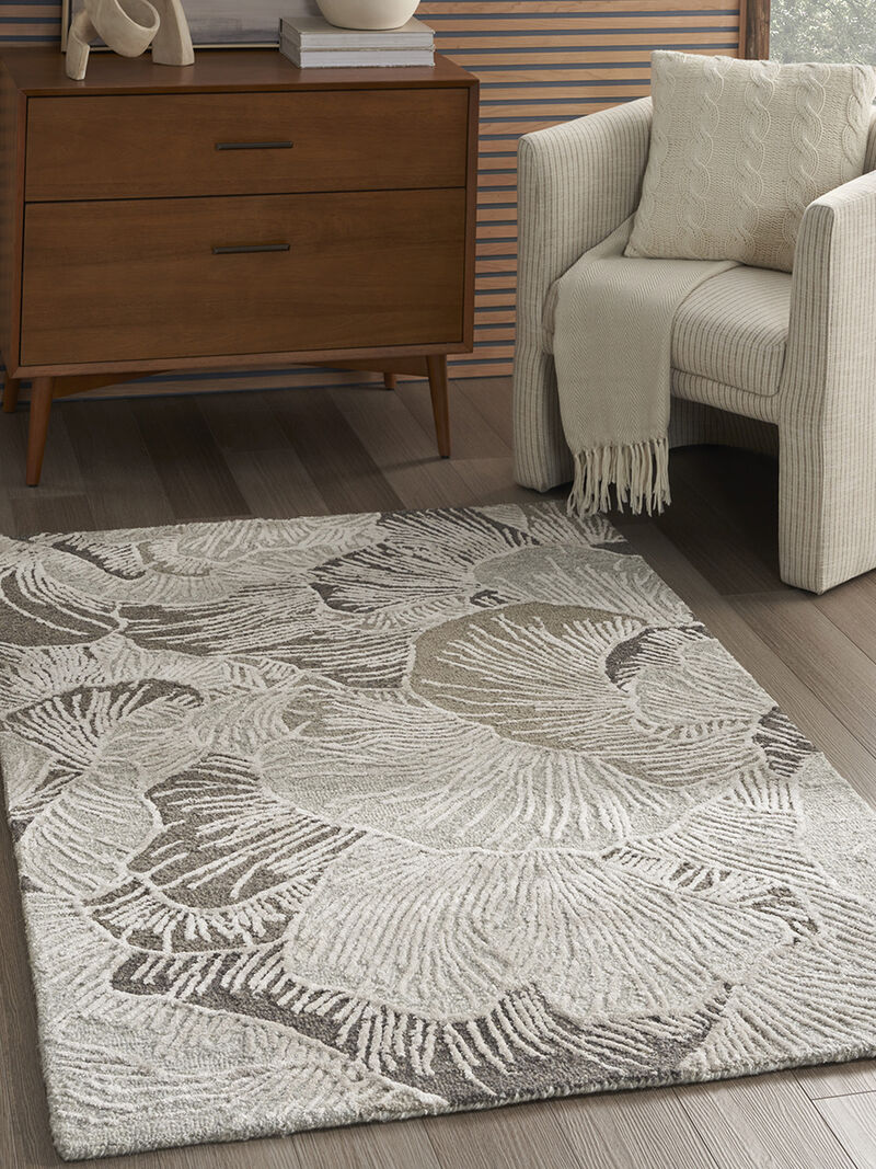 Avra AVR01 Gray 3'9" x 5'9" Rug