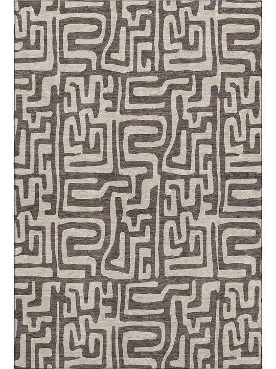 The Reserve TR1 Chocolate 30" x 46" Rug