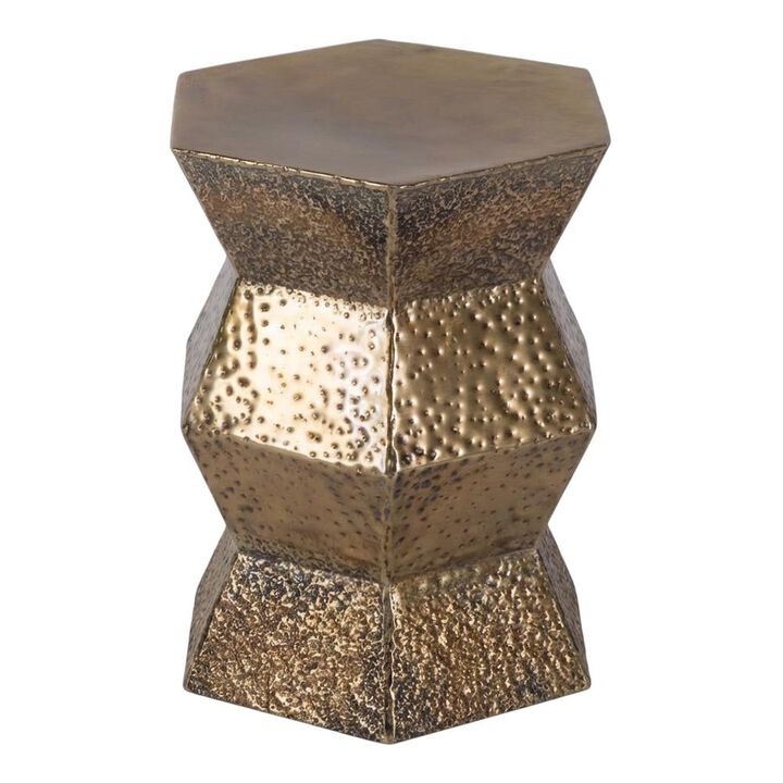 Butler Specialty Renzo 16 in. W Stainless Steel Modern End Table