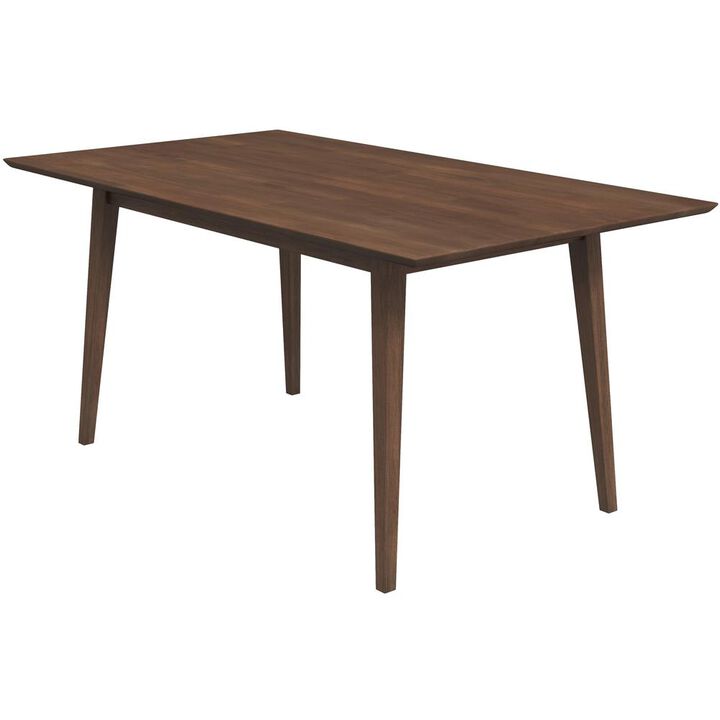 Ashcroft Furniture Co Mary Modern Style Solid Wood Rectangular Dining Kitchen Table