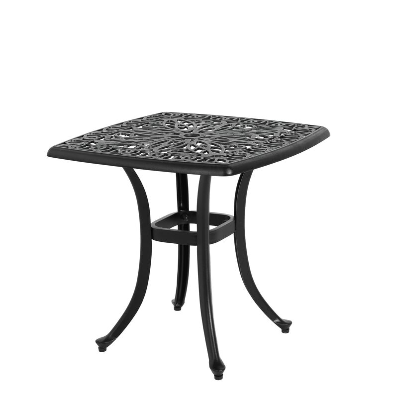Buwurk 3-Piece Cast Aluminum Outdoor Bistro Set image number 3