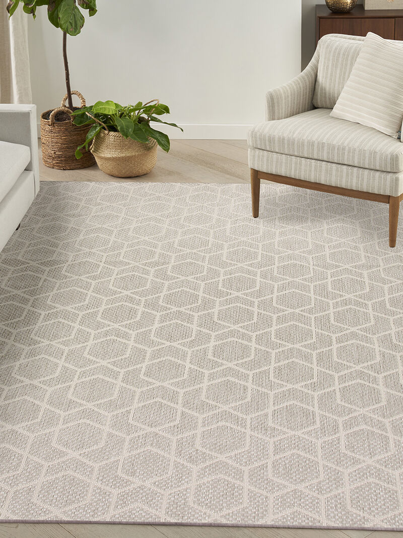 Horizon Indoor/Outdoor HOZ01 Gray 9' x 12' Rug