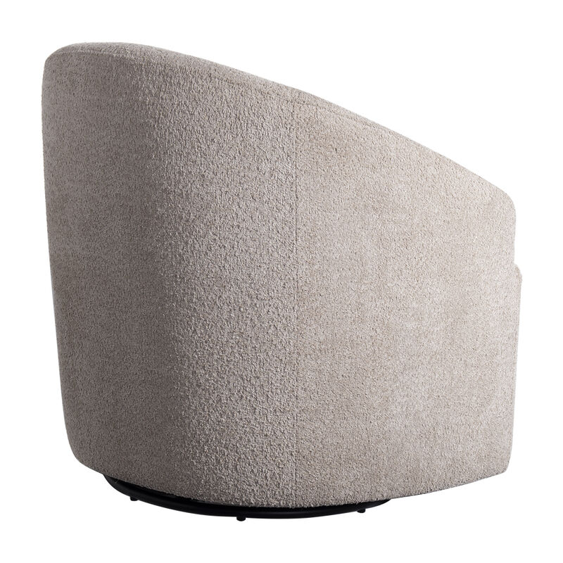Gracie Mills Yair Modern Upholstered Swivel Chair